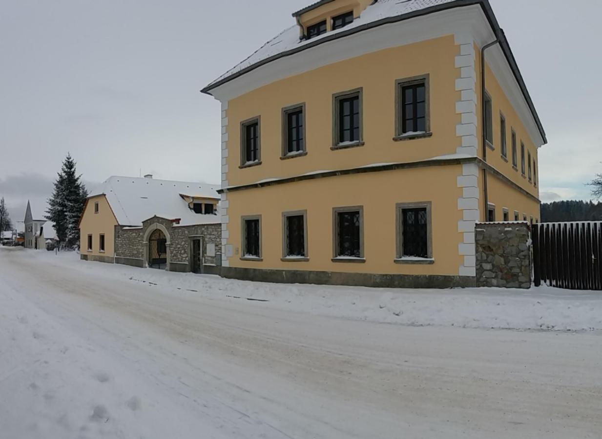 Penzion Hurky Nova Bystrice Exterior photo